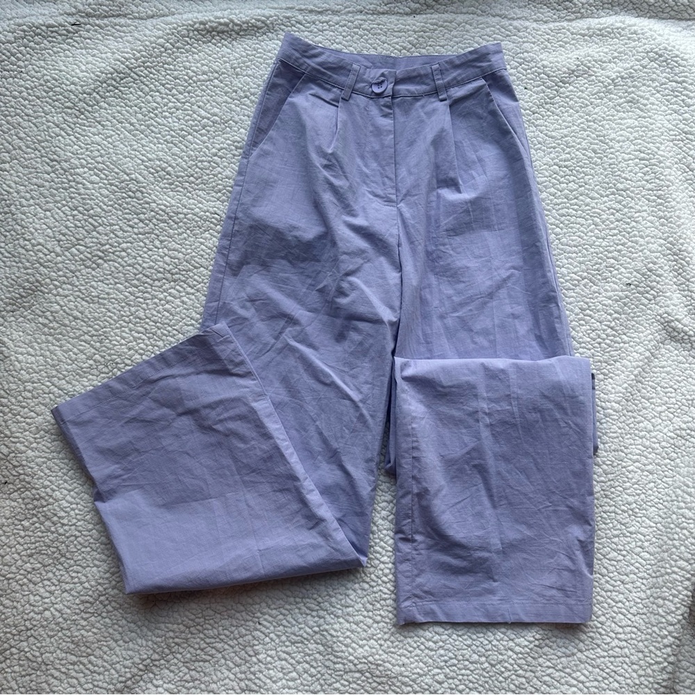 Princess Polly Purple Trousers
